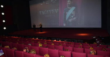 Türkmənistanda "Tağıyev: Neft" bədii filminin nümayişi olub