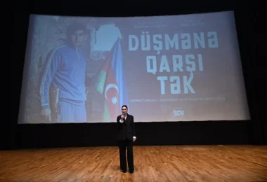 Natiq Qasımova həsr edilmiş "Düşmənə qarşı tək" filminin təqdimatı keçirilib