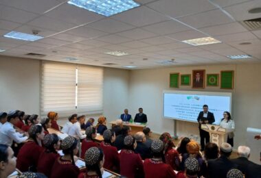 Türkmənistan Dövlət Universitetində Səməd Vurğunun 120 illiyinə həsr olunan tədbir keçirilib